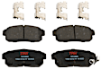 TXH0900 Rear Premium Braking Series Semi-metallic Brake Pad Set