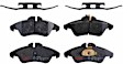 TXH0950 Front Premium Braking Series Semi-metallic Brake Pad Set