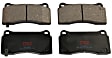 TXH0968 Front and Rear Premium Braking Series Semi-metallic Brake Pad Set