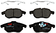 TXH0972 Front Premium Braking Series Semi-metallic Brake Pad Set