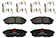 TXH1073 Rear Premium Braking Series Semi-metallic Brake Pad Set