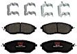 TXH1078 Front Premium Braking Series Semi-metallic Brake Pad Set