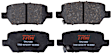TXH1090 Rear Premium Braking Series Semi-metallic Brake Pad Set