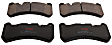 TXH1116 Front Premium Braking Series Semi-metallic Brake Pad Set