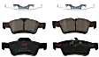 TXH1122 Rear Premium Braking Series Semi-metallic Brake Pad Set