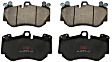 TXH1130 Front Premium Braking Series Semi-metallic Brake Pad Set
