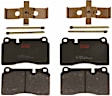 TXH1165 Front Premium Braking Series Semi-metallic Brake Pad Set