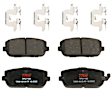 TXH1180 Rear Premium Braking Series Semi-metallic Brake Pad Set