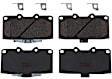TXH1182 Front Premium Braking Series Semi-metallic Brake Pad Set