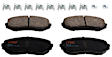 TXH1188 Front Premium Braking Series Semi-metallic Brake Pad Set