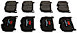 TXH1231 Front Premium Braking Series Semi-metallic Brake Pad Set