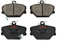 TXH1252 Front Premium Braking Series Semi-metallic Brake Pad Set