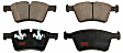 TXH1272 Front Premium Braking Series Semi-metallic Brake Pad Set