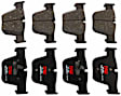 TXH1289 Front Premium Braking Series Semi-metallic Brake Pad Set