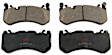 TXH1291 Front Premium Braking Series Semi-metallic Brake Pad Set