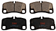 TXH1300 Rear Premium Braking Series Semi-metallic Brake Pad Set