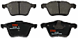 TXH1305 Front Premium Braking Series Semi-metallic Brake Pad Set