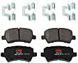 TXH1307 Rear Premium Braking Series Semi-metallic Brake Pad Set