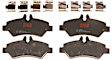 TXH1317 Rear Premium Braking Series Semi-metallic Brake Pad Set