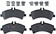 TXH1318 Rear Premium Braking Series Semi-metallic Brake Pad Set