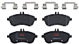 TXH1340 Front Premium Braking Series Semi-metallic Brake Pad Set