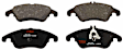 TXH1342 Front Premium Braking Series Semi-metallic Brake Pad Set