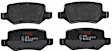 TXH1358 Rear Premium Braking Series Semi-metallic Brake Pad Set