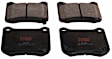 TXH1366 Rear Premium Braking Series Semi-metallic Brake Pad Set