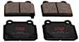 TXH1368 Rear Premium Braking Series Semi-metallic Brake Pad Set
