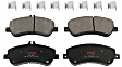 TXH1406 Front Premium Braking Series Semi-metallic Brake Pad Set