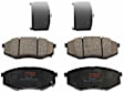 TXH1447 Front Premium Braking Series Semi-metallic Brake Pad Set