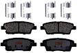 TXH1551 Rear Premium Braking Series Semi-metallic Brake Pad Set