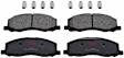 TXH1558 Front Premium Braking Series Semi-metallic Brake Pad Set