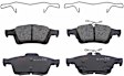 TXH1564 Rear Premium Braking Series Semi-metallic Brake Pad Set