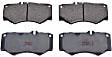 TXH1580 Front Premium Braking Series Semi-metallic Brake Pad Set