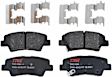 TXH1594 Rear Premium Braking Series Semi-metallic Brake Pad Set