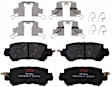 TXH1624 Rear Premium Braking Series Semi-metallic Brake Pad Set