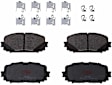 TXH1628 Front Premium Braking Series Semi-metallic Brake Pad Set