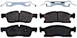 TXH1629A Front Premium Braking Series Semi-metallic Brake Pad Set