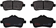 TXH1630 Rear Premium Braking Series Semi-metallic Brake Pad Set