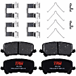 TXH1724 Rear Premium Braking Series Semi-metallic Brake Pad Set