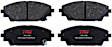TXH1728 Front Premium Braking Series Semi-metallic Brake Pad Set
