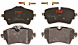 TXH1801 Front Premium Braking Series Semi-metallic Brake Pad Set