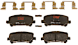 TXH1806 Rear Premium Braking Series Semi-metallic Brake Pad Set
