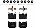 TXH1875 Front Premium Braking Series Semi-metallic Brake Pad Set