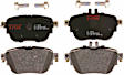 TXH1936 Rear Premium Braking Series Semi-metallic Brake Pad Set