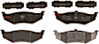 TXM0759 Rear Premium Braking Series Semi-metallic Brake Pad Set