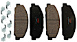 TXM0827 Front Premium Braking Series Semi-metallic Brake Pad Set