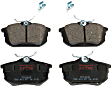 TXM0838 Rear Premium Braking Series Semi-metallic Brake Pad Set