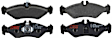 TXM0951 Rear Premium Braking Series Semi-metallic Brake Pad Set